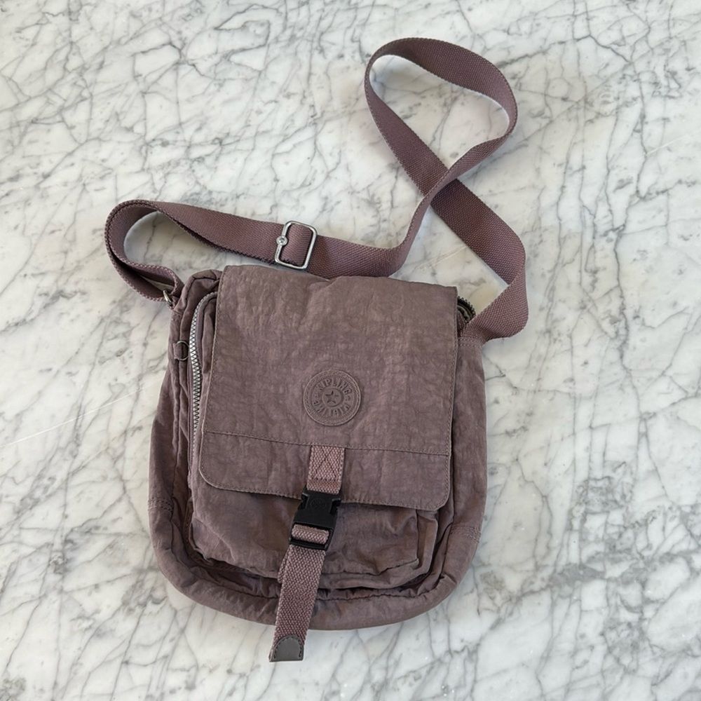 Kipling Lancelot Dusty Lavender Crossbody Bag